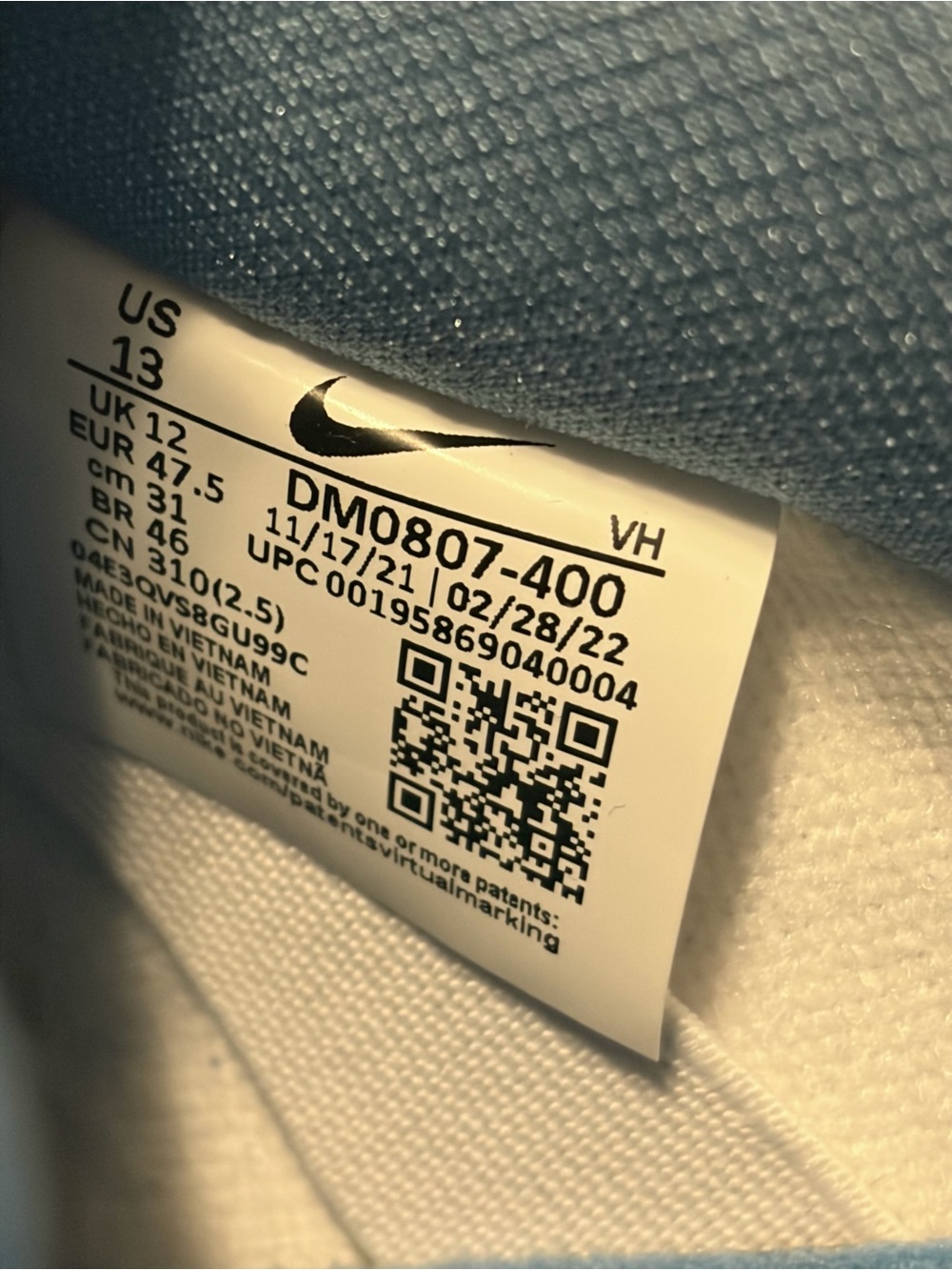 Nike SB Dunk Low “Blue Raspberry” - Picture 8 of 8